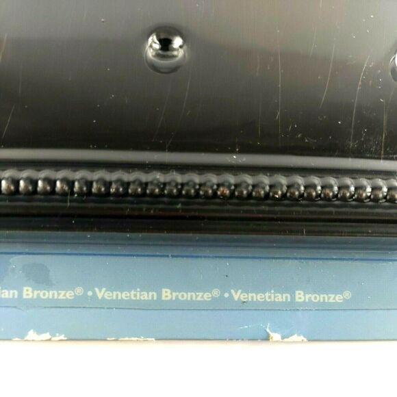 Brainerd Beaded Triple Toggle Switch Decorative Wall Plate-Venetian Bronze 64408 - Picture 6 of 10